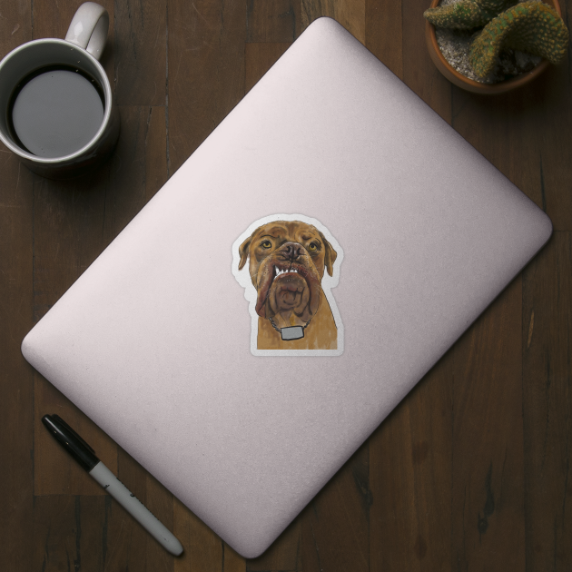 Grouchy Boxer by IdinDesignShop